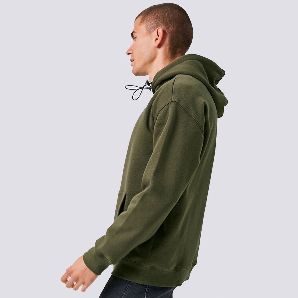 Toggle-Drawstring Hoodie - Green – DXPAI IMPORTS